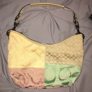 Colorblick Coach purse
